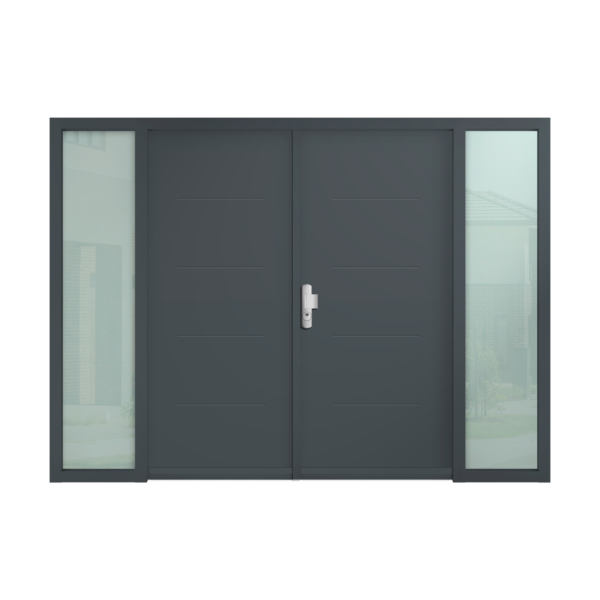 Double vantaux avec fixes