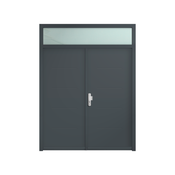 Double vantaux avec imposte